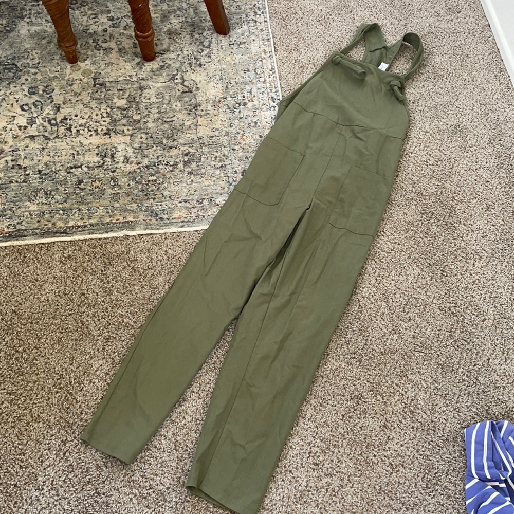 Carly Jean olive green jump suit